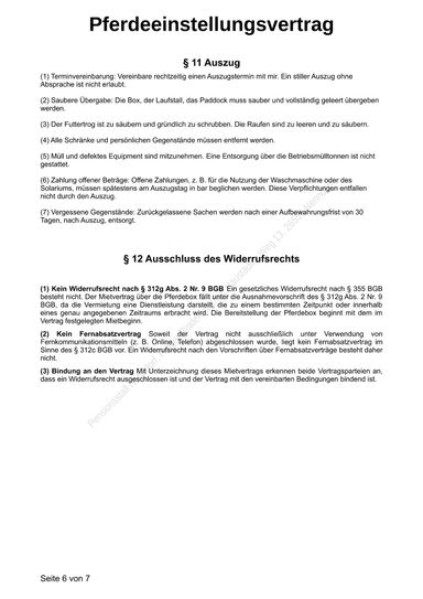 Mustervertrag Seite 6
